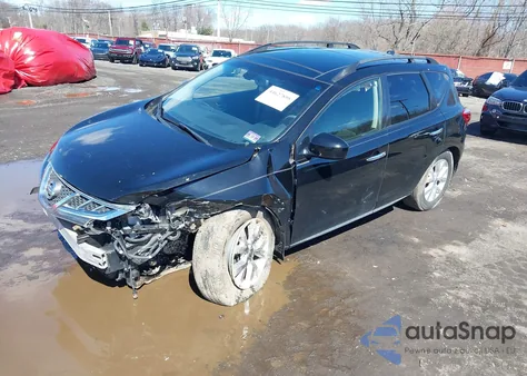 2013 Nissan Murano Sl из США, поврежденный, VIN JN8AZ1MW1DW319896